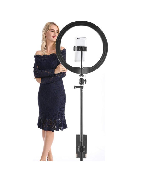 Luz de Relleno LED 30 cm ASHATA Regulable 3200K-5600K