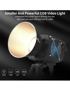 Luz de Video ZHIYUN MOLUS B500 500W COB LED 2700K-6500K 2