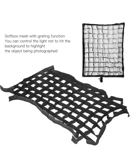 Rejilla Celular Softbox Estink 50x70cm Nylon Plegable