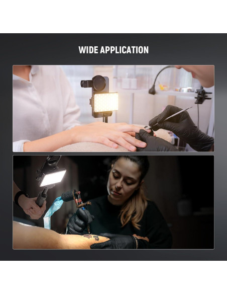 Luz LED para Selfie NEEWER Basics con Filtro CPL y Soporte