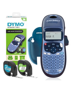 Etiquetadora Dymo LetraTag LT-100H con 2 Rollos de Etiquetas