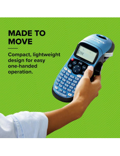 Etiquetadora Dymo LetraTag LT-100H con 2 Rollos de Etiquetas 2