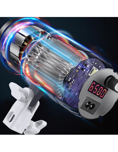 Foco LED Dimmable JatureClets 24W para Cabello Blanco