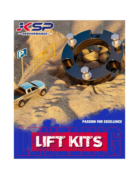 KSP Kit de Elevación Frontal 1.5" para Toyota Tacoma 2005-2023