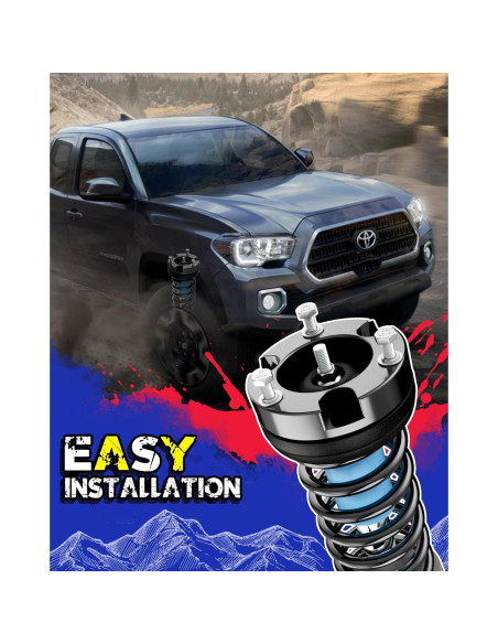 KSP Kit de Elevación Frontal 1.5" para Toyota Tacoma 2005-2023