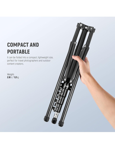 Soporte de Luz NEEWER ST178R Plegable 70" (178cm) Negro