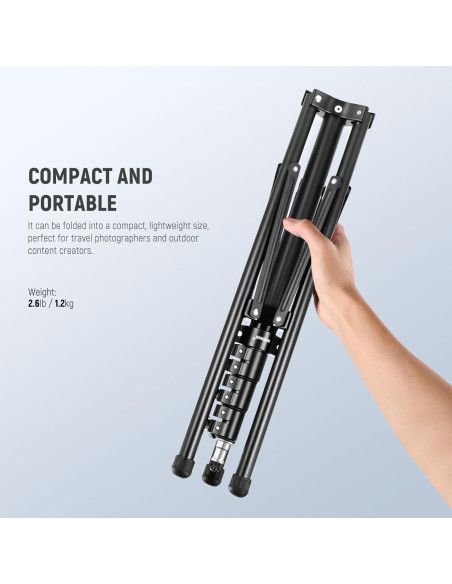 Soporte de Luz NEEWER ST178R Plegable 70" (178cm) Negro