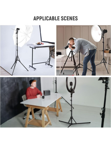 Soporte de Luz NEEWER ST178R Plegable 70" (178cm) Negro