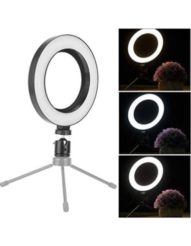 Luz LED 6" Ciciglow para Estudio, 1440-1800LM, 3 Modos