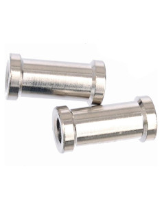 Adaptador Tornillo Macho 1/4" a 3/8" Cobre 32mm - 2 Paquetes