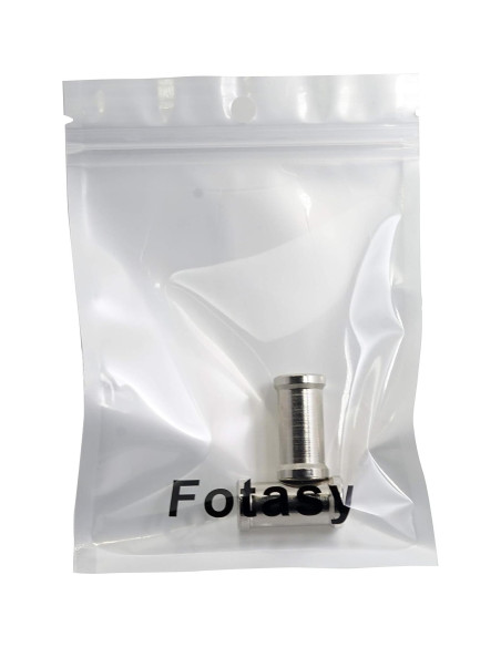 Adaptador Tornillo Macho 1/4" a 3/8" Cobre 32mm - 2 Paquetes