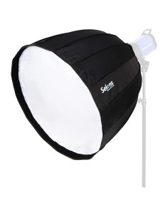 Softbox Parabólico Profundo Selens 70 cm Montura Bowens