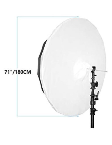 Cubierta Difusora Frontal 181.6 cm HappyGo para Paraguas 7 Pies