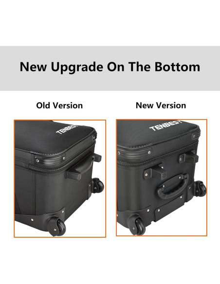 Bolsa Rodante para Cámara TENBEST 100cm con Ruedas y Divisores