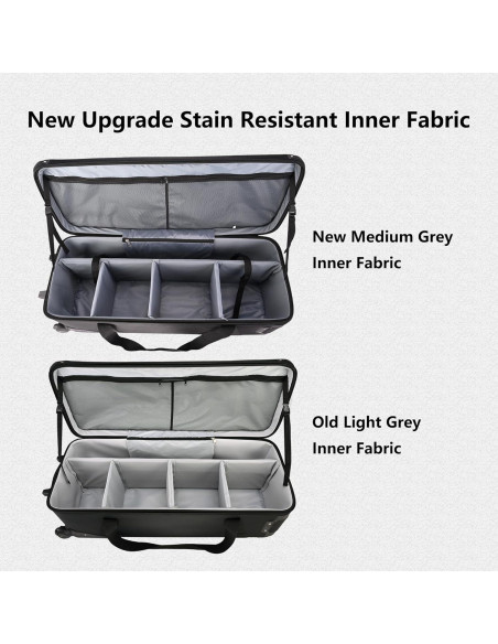 Bolsa Rodante para Cámara TENBEST 100cm con Ruedas y Divisores