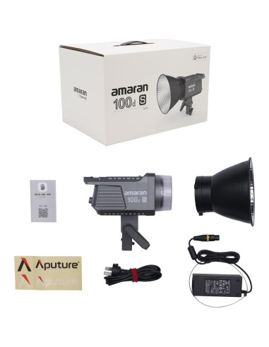 Luz de Video LED Amaran 100dS Aputure 5600K Control Bluetooth