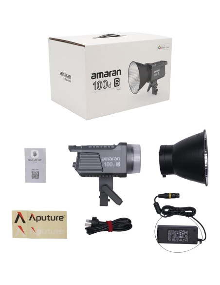 Luz de Video LED Amaran 100dS Aputure 5600K Control Bluetooth