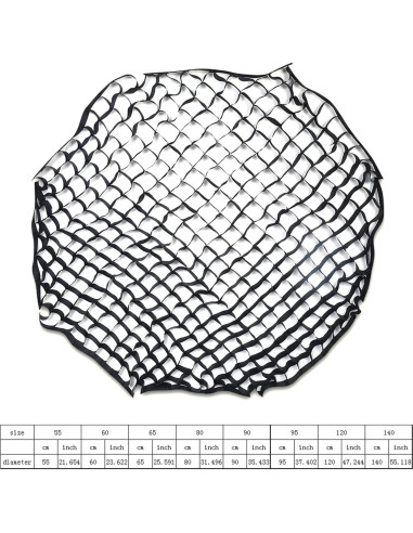 Rejilla de Panal Plegable Octagonal 55-140cm CHENZILIN