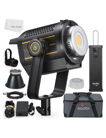 Luz LED Godox VL200II 215Ws 5600K con Montura Bowens