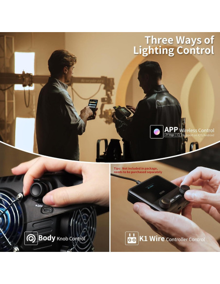 Luz de Video ZHIYUN MOLUS B100 100W COB LED 2700K-6500K