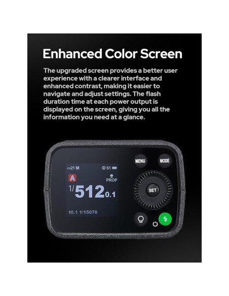 Flash Estroboscópico Godox AD200 Pro II 200Ws TTL Inalámbrico