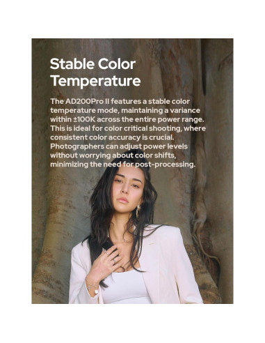 Flash Estroboscópico Godox AD200 Pro II 200Ws TTL Inalámbrico