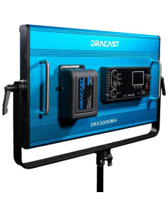 Luz de Video LED Bi-Color Dracast X Series 2000 con V-Mount 2