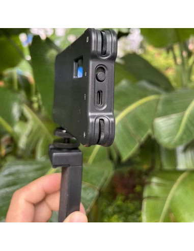 Luz de Relleno Fotográfica LUCKDANO con Lente Polarizada CPL