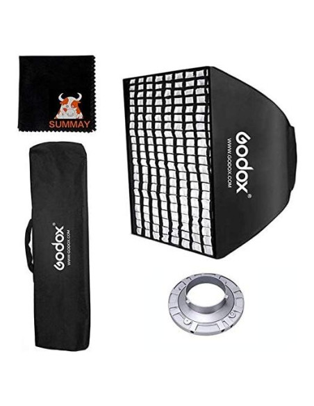 Softbox GODOX 60x60cm con rejilla Bowens y bolsa
