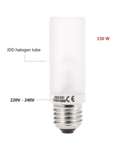 Bombilla Halógena Andoer JDD E27 150W 2700K 2 Piezas 2