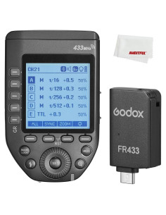 Disparador Inalámbrico TTL Godox FT433 para Cámaras Nikon