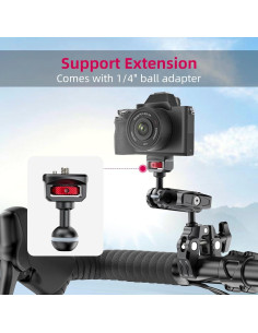 Abrazadera Doble ULANZI CO17 para Cámara 360 Ajustable 2