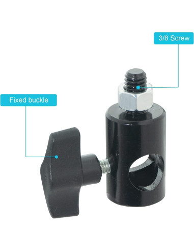 Adaptador Rápido 3PCS WELLMAKING 3/8" para Soporte de Luz