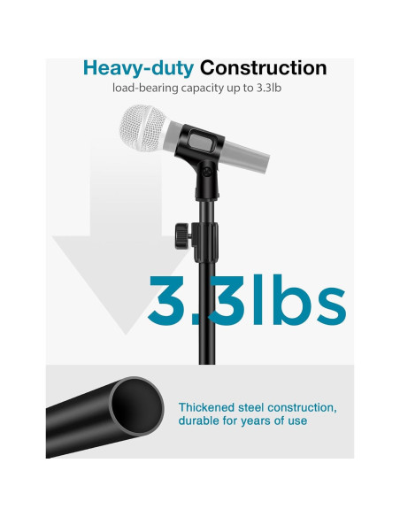 Soporte de Micrófono de Escritorio InnoGear Ajustable 26.9-39.1cm