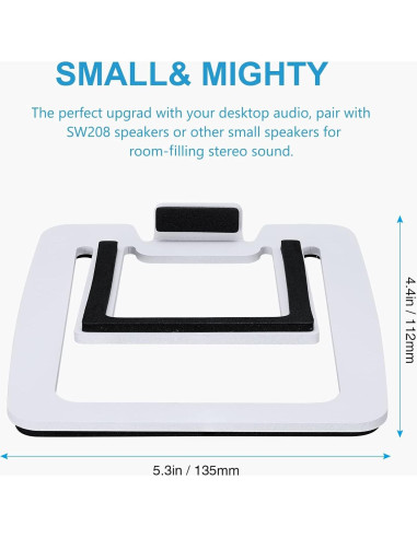 Soportes de Escritorio Sanyun SW601 para Altavoces 2''-3''