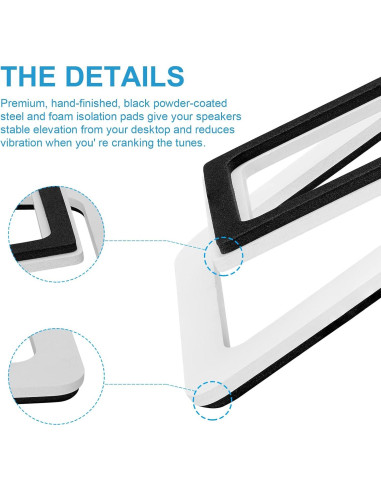 Soportes de Escritorio Sanyun SW601 para Altavoces 2''-3''