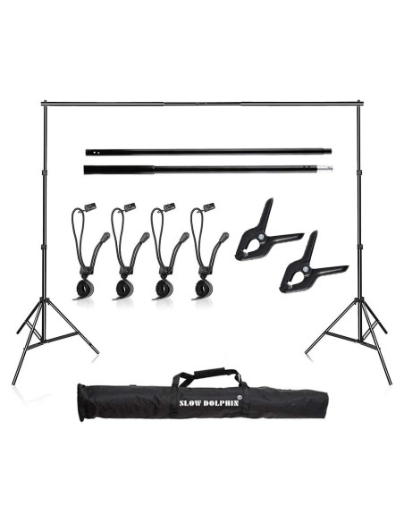 Kit Soporte de Fondo Ajustable Slow Dolphin 2.85 kg 10x7 ft
