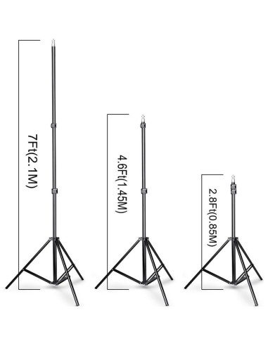 Kit Soporte de Fondo Ajustable Slow Dolphin 2.85 kg 10x7 ft