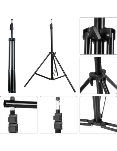 Kit Soporte de Fondo Ajustable Slow Dolphin 2.85 kg 10x7 ft