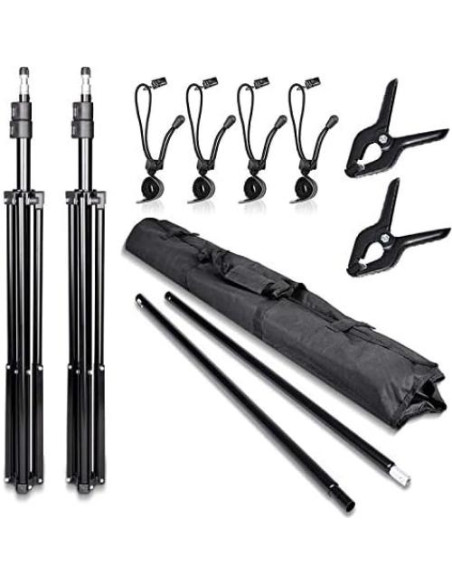 Kit Soporte de Fondo Ajustable Slow Dolphin 2.85 kg 10x7 ft