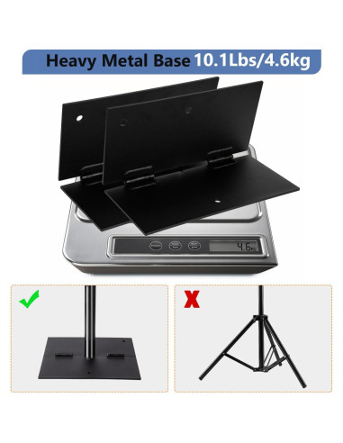 Kit de Soporte para Fondo de Fotografía SLOW DOLPHIN 3.05m x 1.98m