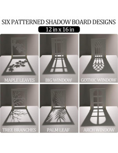 6 Tableros de Sombra para Fotografía MDAOCRY 30x40 cm PVC 2