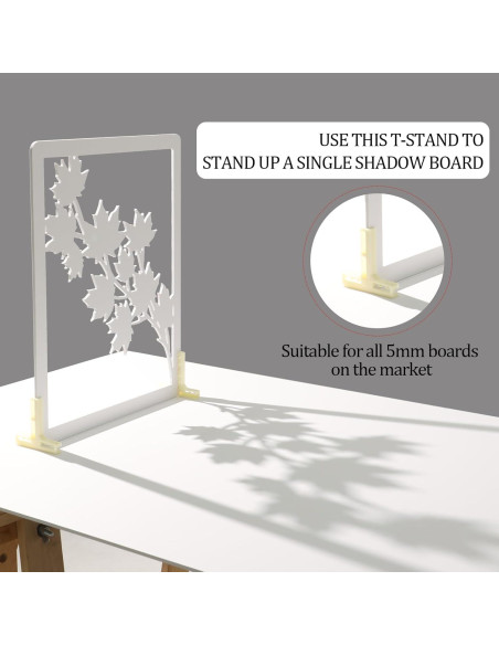 6 Tableros de Sombra para Fotografía MDAOCRY 30x40 cm PVC