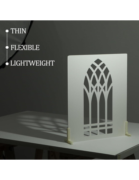 6 Tableros de Sombra para Fotografía MDAOCRY 30x40 cm PVC