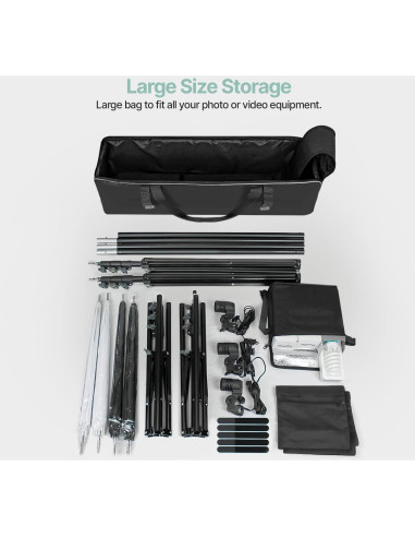 Bolsa Grande LimoStudio AGG2480 para Equipos Fotográficos 76x25x33cm