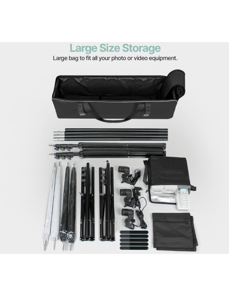 Bolsa Grande LimoStudio AGG2480 para Equipos Fotográficos 76x25x33cm