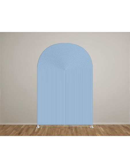 Cubierta de Fondo Arqueado KONPON 120x210cm Ondas Azules