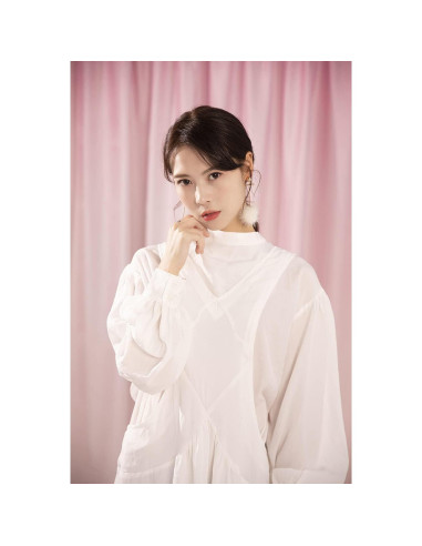 Fondo de Tela Microfibra Kate Rosa Claro 2.13m x 1.52m