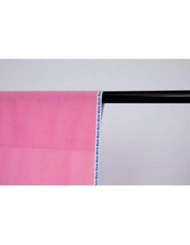 Fondo de Tela Microfibra Kate Rosa Claro 2.13m x 1.52m