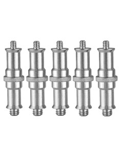 Convertidor Masculino de Metal Leadigol 5 Piezas 1/4 a 3/8